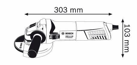 Polizor unghiular, putere nominala: 1100W, tensiune:230V, diametru disc: 125mm [2]