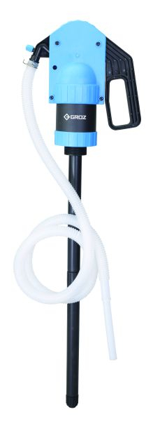 Pompă manuală PROFITOOL pentru distribuirea lichidului de spălare parbriz, lichid pentru radiatoare, AD BLUE, săpunuri, chimicale agricole, erbicide, pesticide, furtun 2m, pentru lucrul cu butoaie de  [1]
