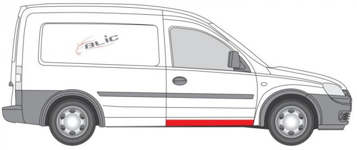 Prag OPEL COMBO caroserie inchisa/combi 2001-2010 [2]