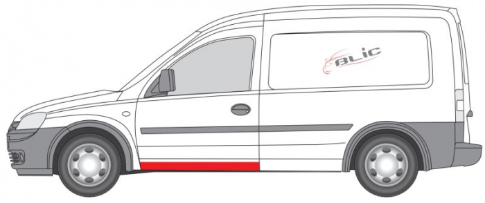 Prag OPEL COMBO caroserie inchisa/combi 2001-2010 [2]