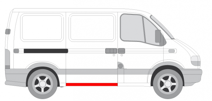 Prag OPEL MOVANO caroserie (F9) 1998-2010 [2]
