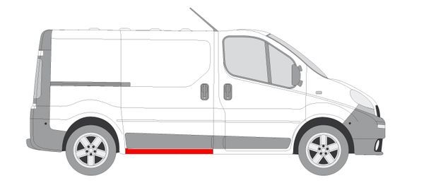Prag OPEL VIVARO caroserie (F7) dupa 2001 [3]