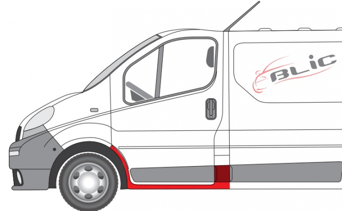 Prag OPEL VIVARO caroserie (F7) dupa 2001 [3]