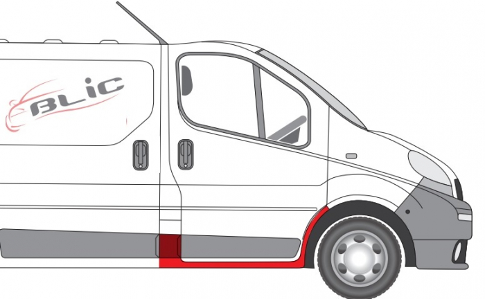 Prag OPEL VIVARO caroserie (F7) dupa 2001 [3]