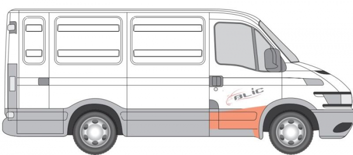 Prag usa fata dreapta IVECO DAILY intre 1999-2011 [2]