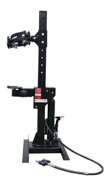 Presa de arcuri cu actionare hidraulica, capacitate 1000kg, se poate folosi pt arcuri cu diametre cuprinse intre 102 - 380mm, domeniu de compresie 480mm [1]