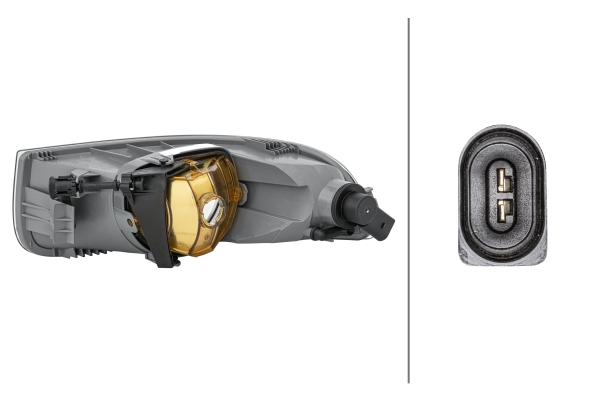 Proiector ceata dreapta (H8) SKODA SUPERB II 2008-2013 [2]