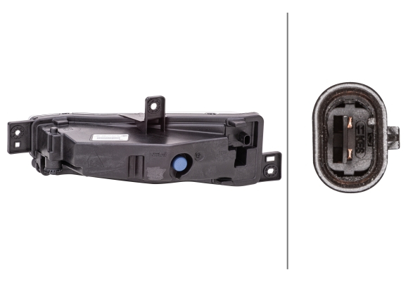 Proiector ceata fata dreapta (LED, negru frame) potrivit BMW X3 G01 10.17- [2]
