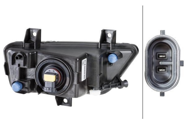 Proiector ceata fata stanga (H8, cu iluminare in viraje) SKODA CITIGO dupa 2016 [4]