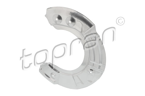 Protectie stropire disc frana Fata Stanga potrivit BMW 5 (F10), 5 (F11), 5 GRAN TURISMO (F07), 6 (F12), 6 (F13), 6 GRAN COUPE (F06), 7 (F01, F02, F03, F04) 2.0-6.0 09.08-10.18 [1]