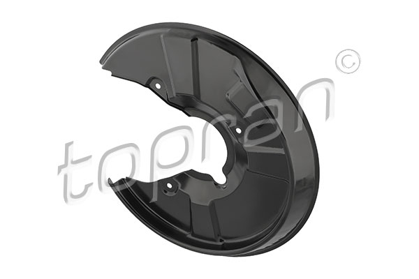 Protectie stropire disc frana Spate Stanga diametru 245/255mm potrivit AUDI A4 B6, A4 B7; SEAT EXEO, EXEO ST 1.6-3.0 11.00-05.13 [1]