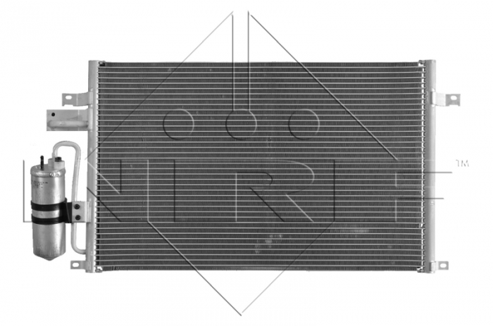 Radiator AC condensator cu uscator potrivit CHEVROLET EPICA 2.0/2.5 06.06-12.11 [4]
