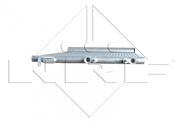Radiator AC condensator cu uscator potrivit FIAT PANDA 1.1-1.4CNG 09.03- [5]