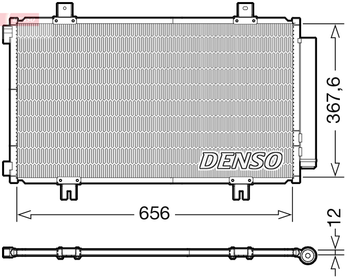 Radiator AC condensator cu uscator potrivit SUZUKI SX4 S-CROSS, VITARA 1.6 08.13- [1]