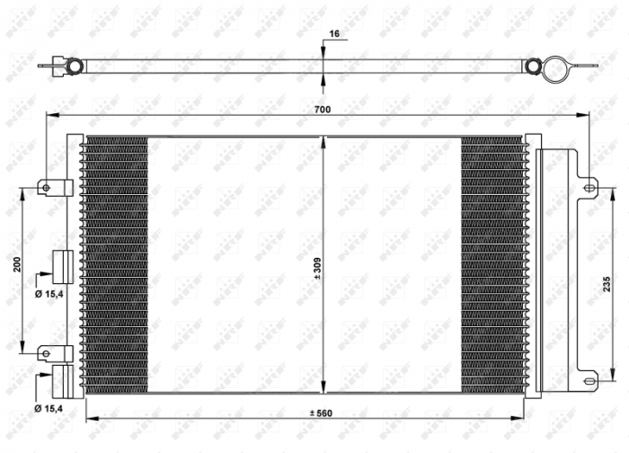 Radiator AC condensator FIAT DOBLO (119) 1.2 (223AXA1A) [3]