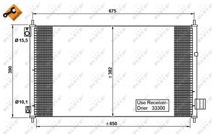 Radiator AC condensator Honda Accord VIII (CL_, CM_) 2.0 (CL7) [1]