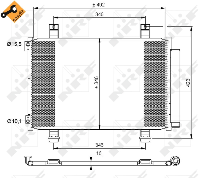 Radiator AC condensator Opel Agila 1.0 [3]