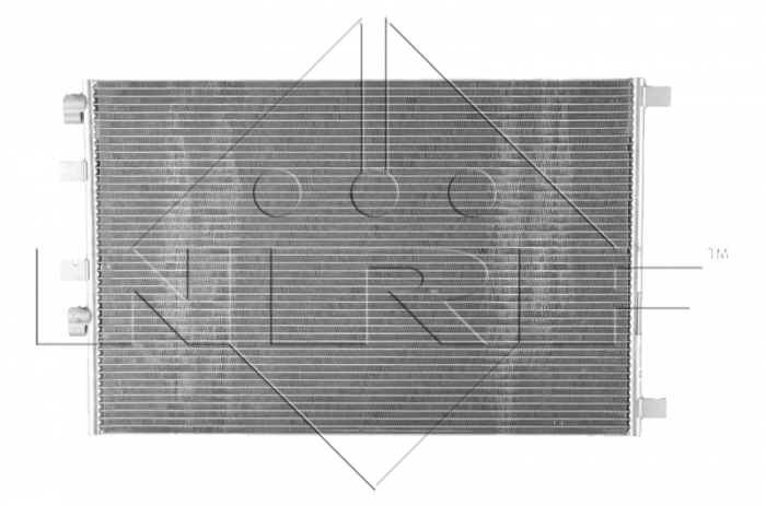 Radiator AC condensator potrivit RENAULT GRAND SCENIC II, MEGANE II, SCENIC II 1.9D/2.0D 11.02- [3]
