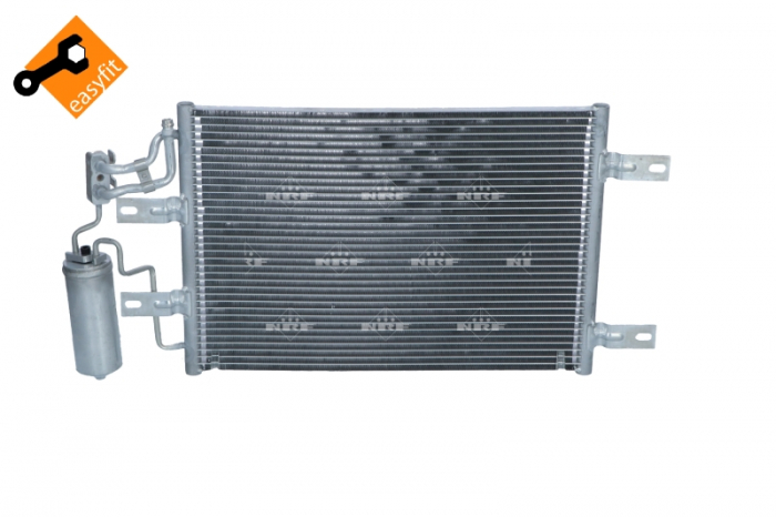 Radiator AC condensator Vauxhall Meriva 1.3CDTI / 1.7CDTI '03- [4]