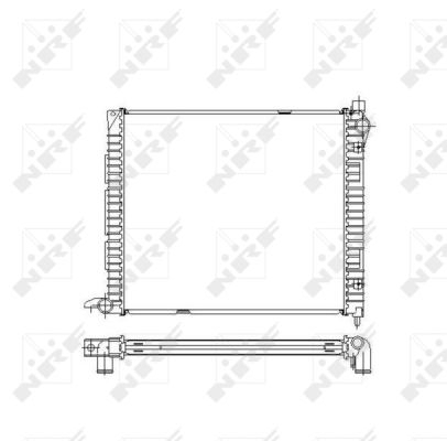 Radiator apa racire motor LAND ROVER FREELANDER 2.0D intre 1998-2006 [1]