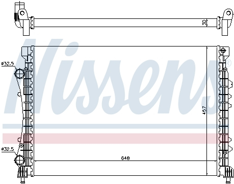 Radiator apa racire motor RENAULT AVANTIME, ESPACE III 2.0 intre 1998-2003 [1]
