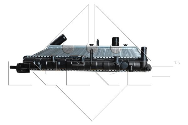 Radiator apa racire motor RENAULT CLIO II 1.2/1.2LPG dupa 1998 [1]