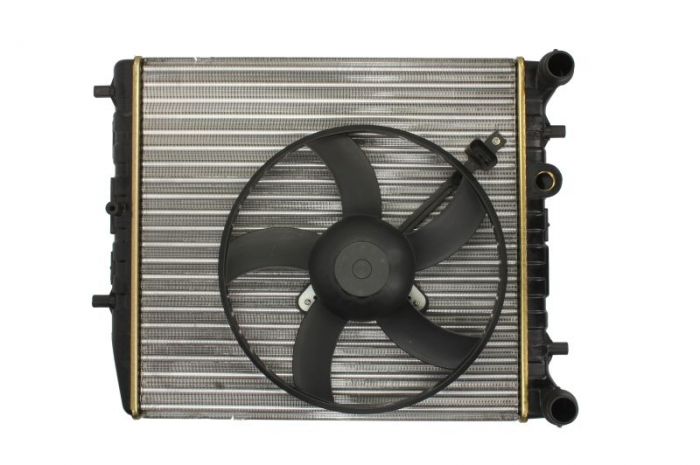 Radiator apa racire motor SEAT CORDOBA, IBIZA III, IBIZA IV, IBIZA IV ST, IBIZA V, TOLEDO IV; SKODA FABIA I, FABIA I PRAKTIK, FABIA II, FABIA III, RAPID, ROOMSTER, ROOMSTER PRAKTIK 1.0-1.9D dupa 1999 [1]