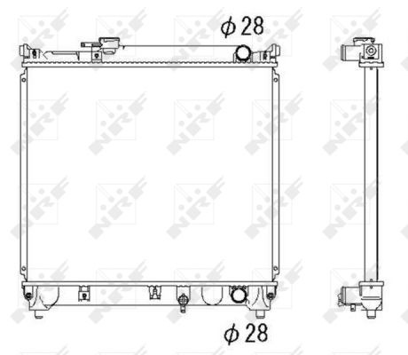 Radiator apa racire motor SUZUKI VITARA 1.6 intre 1988-1998 [1]