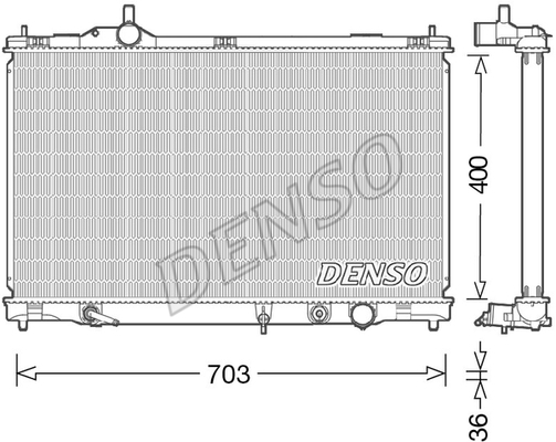 Radiator apa racire motor (transmisie automata) LEXUS GS 4.3 intre 2005-2011 [1]