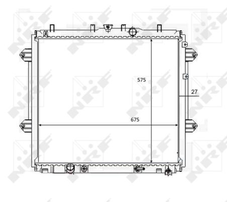 Radiator apa racire motor (transmisie automata) TOYOTA LAND CRUISER PRADO 4.0 dupa 2009 [1]