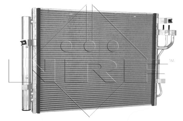 Radiator clima AC cu uscator KIA PICANTO 1.0/1.0LPG/1.2 dupa 2011 [1]