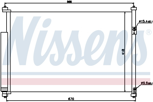 Radiator clima AC cu uscator SUZUKI GRAND VITARA II 1.6-3.2 dupa 2005 [1]