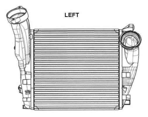 Radiator intercooler VW TOUAREG (7LA, 7L6, 7L7) NRF 30286 [1]