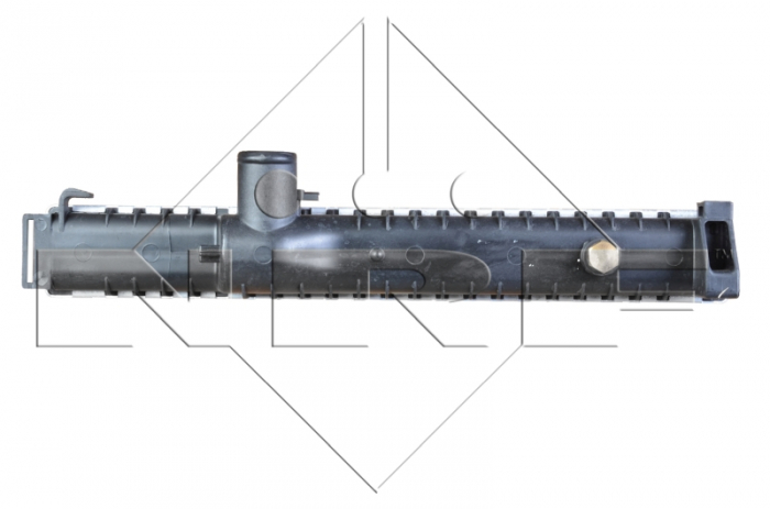 Radiator motor (cu elemente montaj) potrivit BMW Seria 5 (E34), 7 (E32), 8 (E31) 2.4D-5.6 [3]
