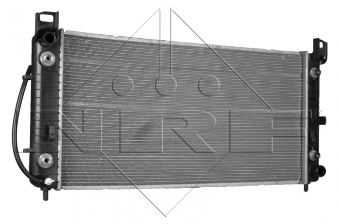 Radiator motor (cu elemente montaj) potrivit CADILLAC ESCALADE; CHEVROLET AVALANCHE, AVALANCHE 1500, SILVERADO 2500, TAHOE; HUMMER HUMMER H2 SUT 5.3-6.0 [2]