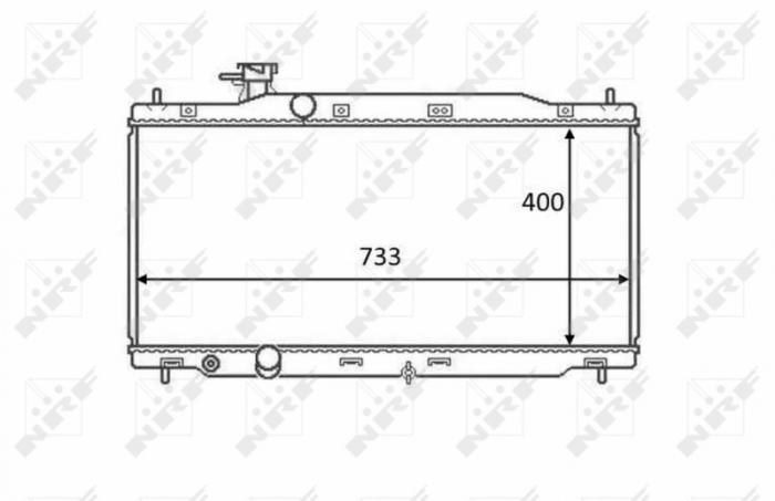Radiator motor (Manual) potrivit HONDA CR-V III 2.0 -06.12 [1]