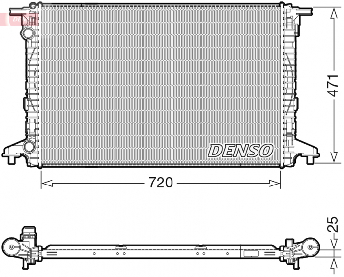 Radiator motor potrivit AUDI A4 B9, A5, Q5, Q7 1.4/2.0/2.0D [1]