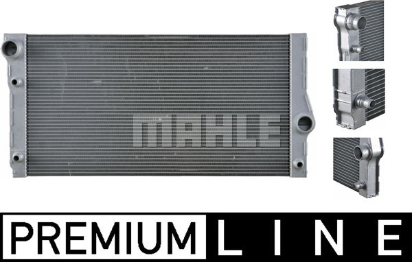 Radiator motor potrivit BMW Seria 5 (F10), 5 (F11), 5 GRAN TURISMO (F07), 7 (F01, F02, F03, F04) 3.0/3.0H [1]