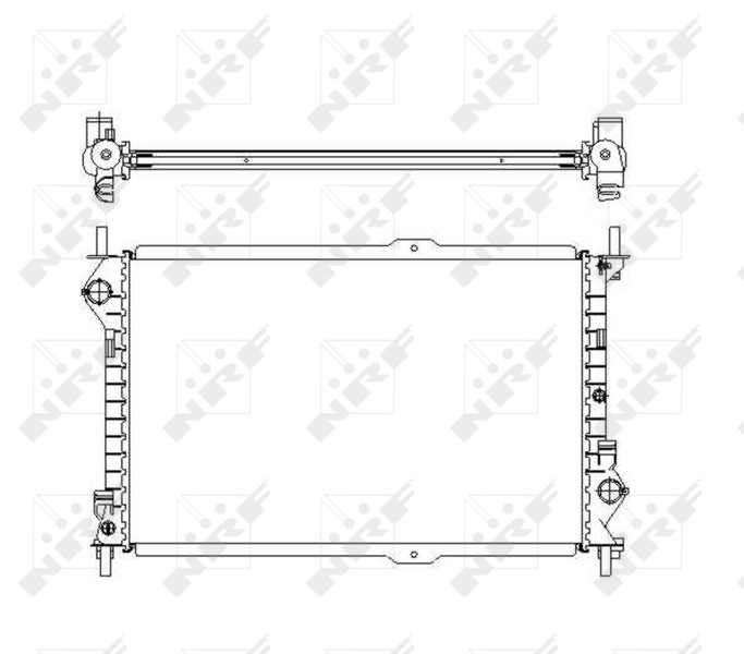 Radiator motor potrivit FORD TOURNEO CONNECT, TRANSIT CONNECT 1.8/1.8D [1]