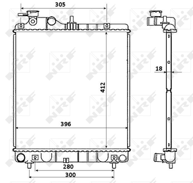 Radiator motor potrivit HYUNDAI ATOS 1.1 [3]