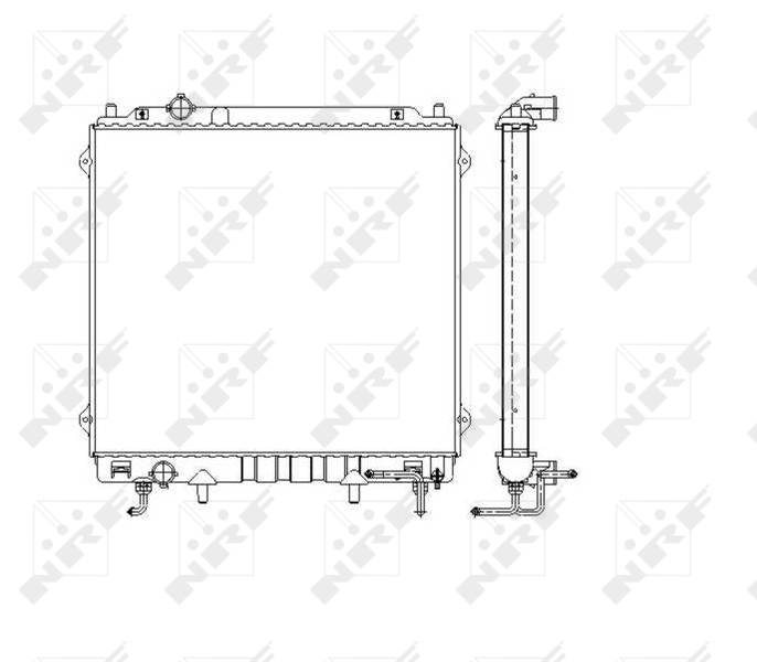 Radiator motor potrivit HYUNDAI TERRACAN 2.9D [1]