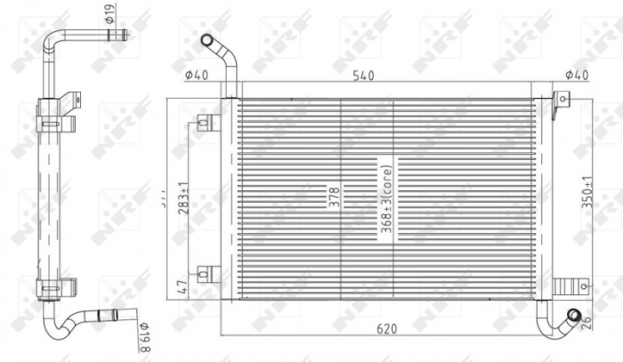 Radiator motor potrivit LAND ROVER RANGE ROVER SPORT I 4.2 [3]