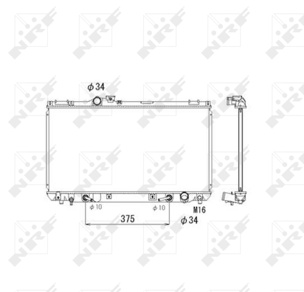 Radiator motor potrivit LEXUS IS I, IS SPORTCROSS 2.0 [1]