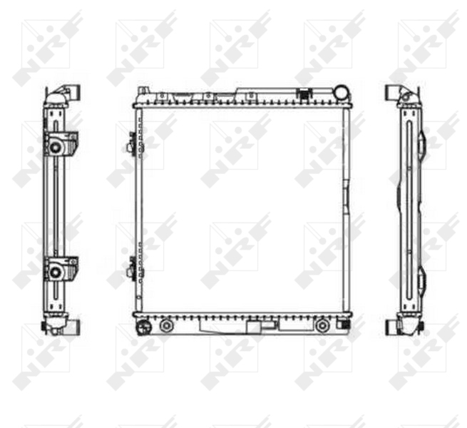 Radiator motor potrivit MERCEDES 124 (C124), 124 (W124), 124 T-MODEL (S124) 2.0/2.3 [3]