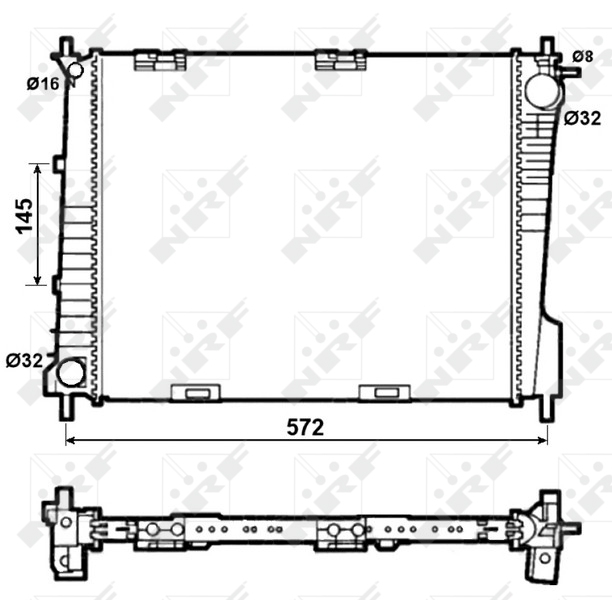 Radiator motor potrivit RENAULT CLIO III 2.0 [3]