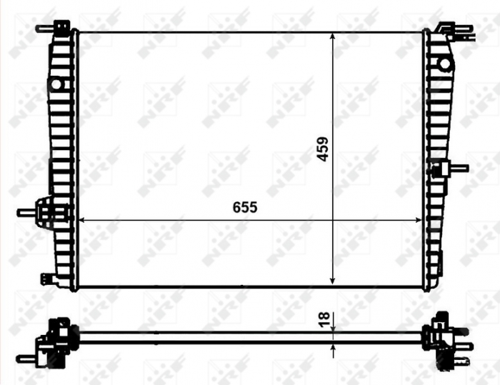 Radiator motor potrivit RENAULT FLUENCE 1.6 [1]