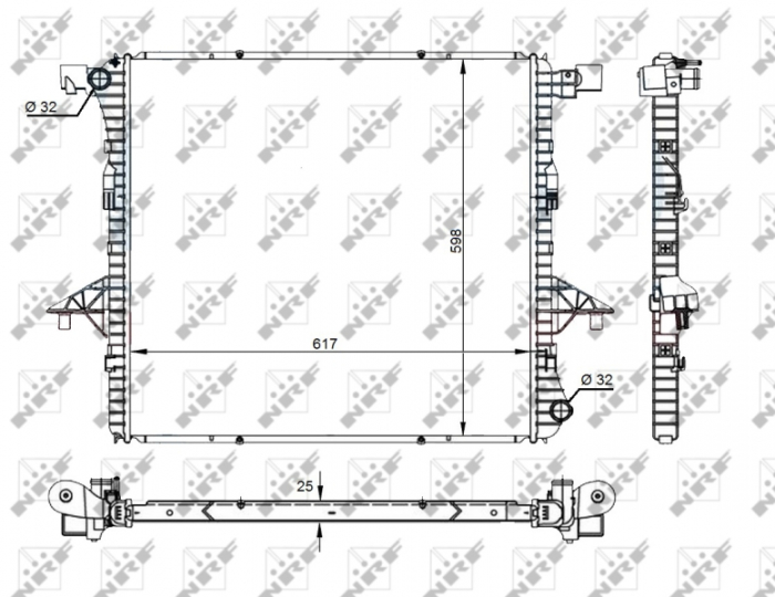 Radiator motor potrivit VW AMAROK 2.0/2.0D [3]
