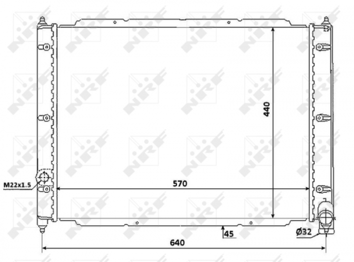 Radiator motor potrivit VW TRANSPORTER III 1.6-2.1 [3]