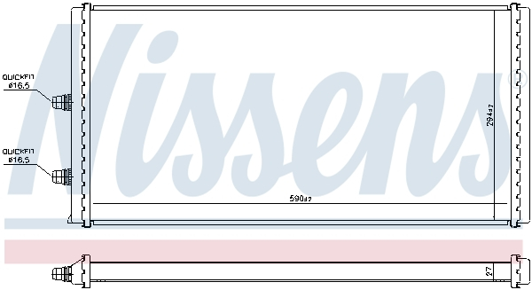 Radiator racire motor potrivit BMW 2 (F22, F87), 3 (F30, F80), 4 (F32, F82), 4 (F33, F83), I8 (I12), I8 (I15) 1.5H/3.0 [1]