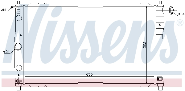 Radiator racire motor potrivit DAEWOO LANOS 1.3/1.5/1.6 [1]